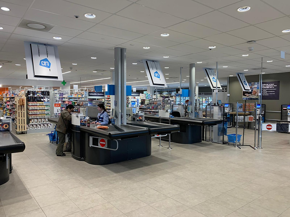 AdverterenBovenKassas in AH Zaltbommel