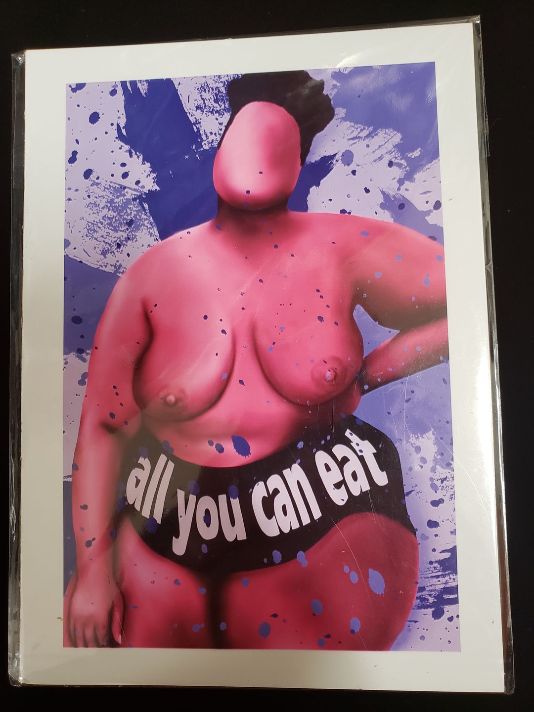 All You Can Eat 5” x 7” print – Tiffany Nickel