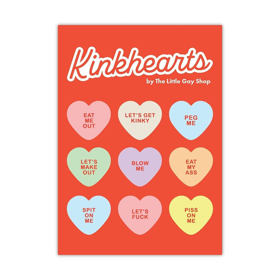 Kink Hearts Sticker Sheet