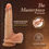 Thumbnail: Blush Renaissance Davinci Realistic Dildo with Sliding Foreskin & Squeezable Bal
