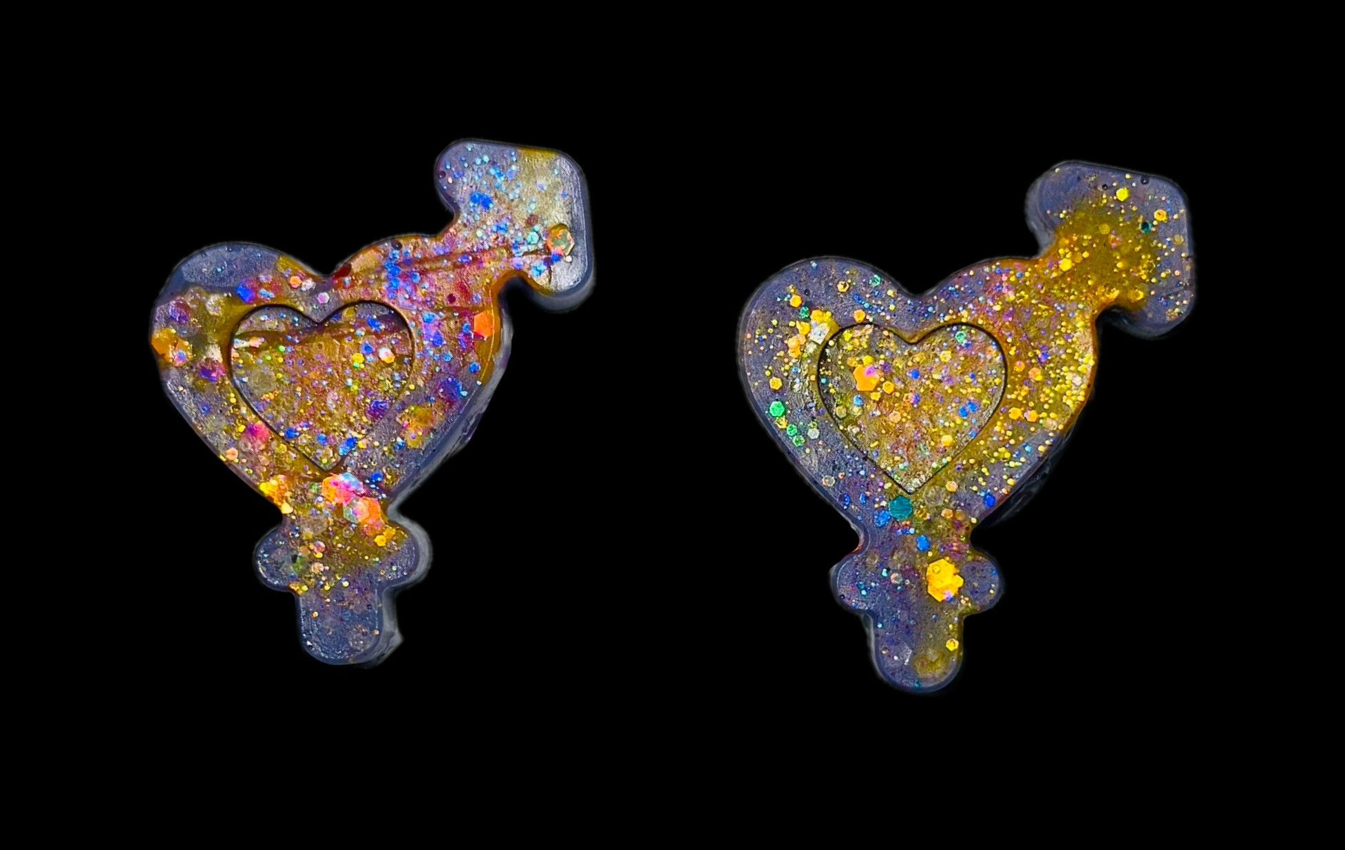 Fantitease Reusable MINI Silicone Nipple Pasties - Purple GenderQueer