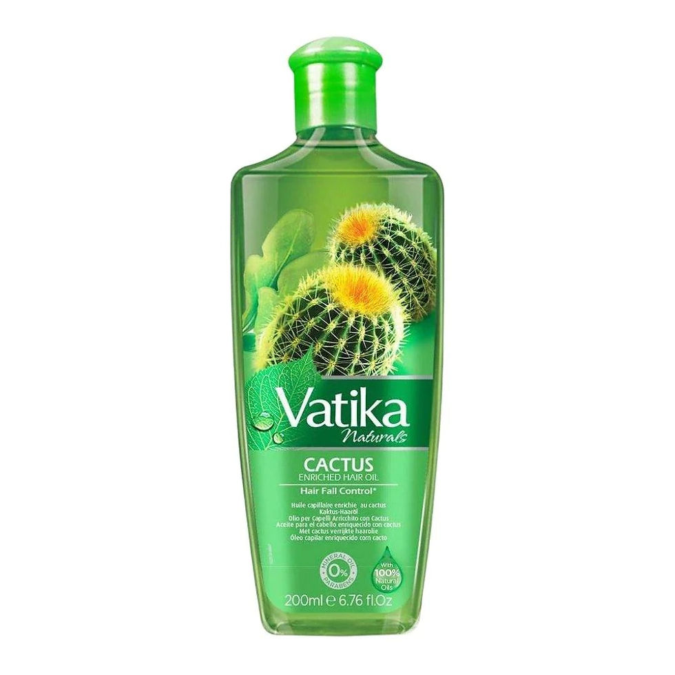 שמן שיער מועשר בקקטוס Vatika Naturals 200