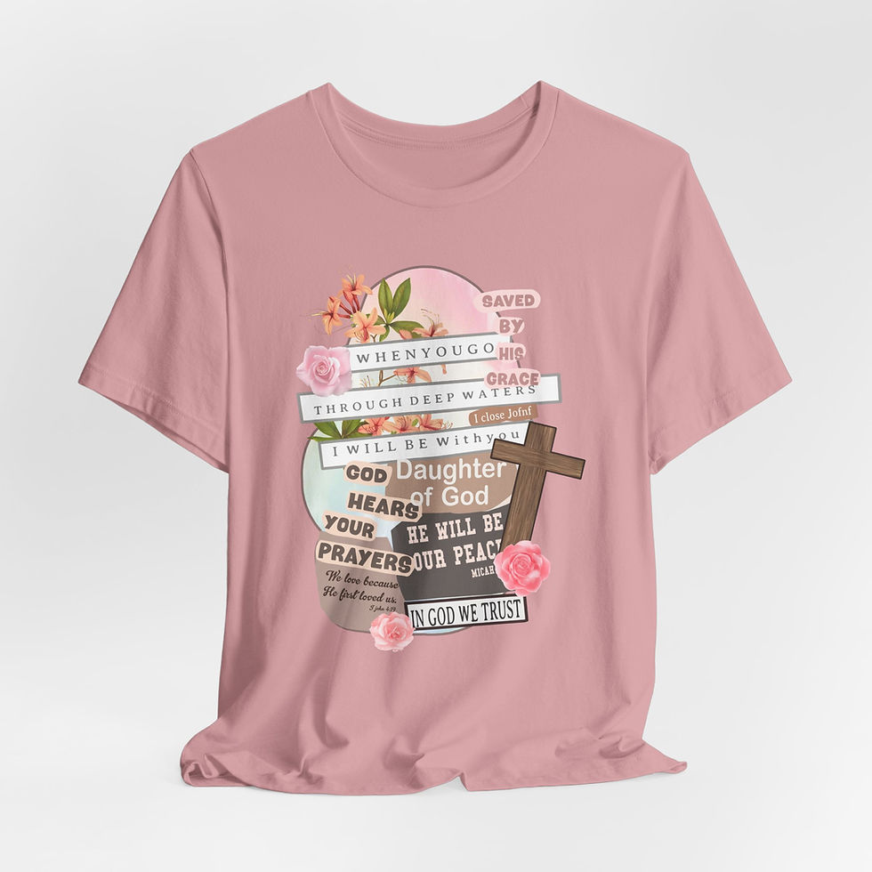 Scripture Collage - Inspirational Unisex Tee
