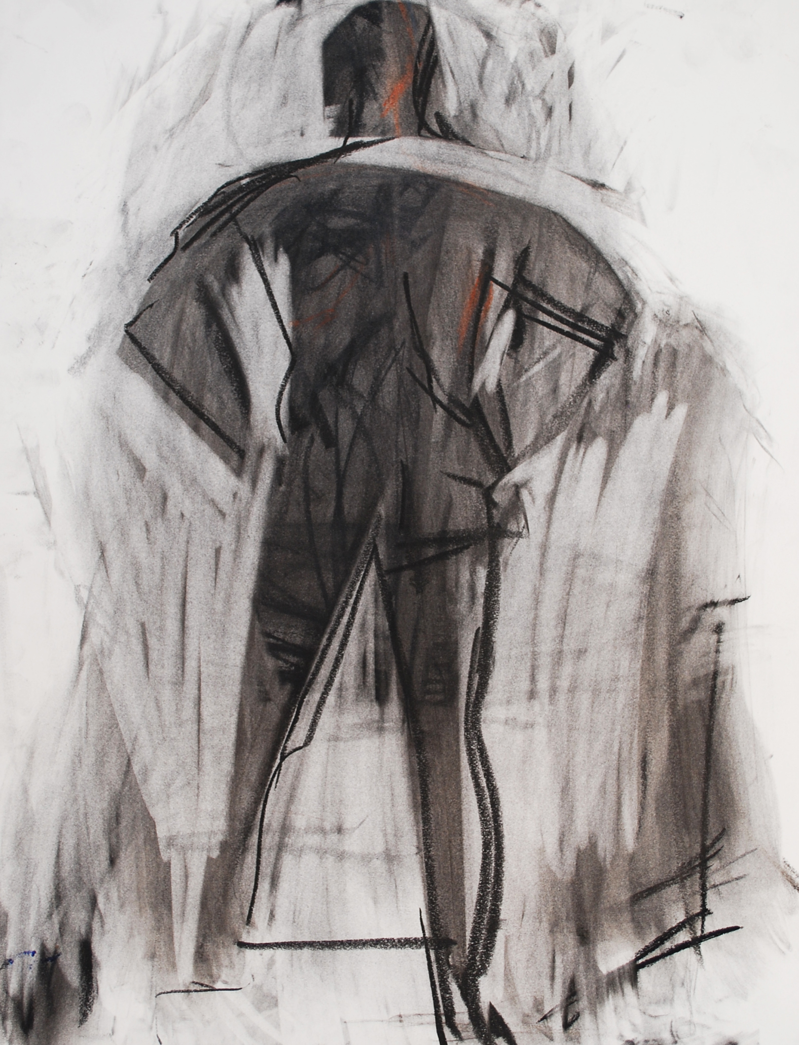 Lyles_Mr. Will_Charcoal and Conte on Pap