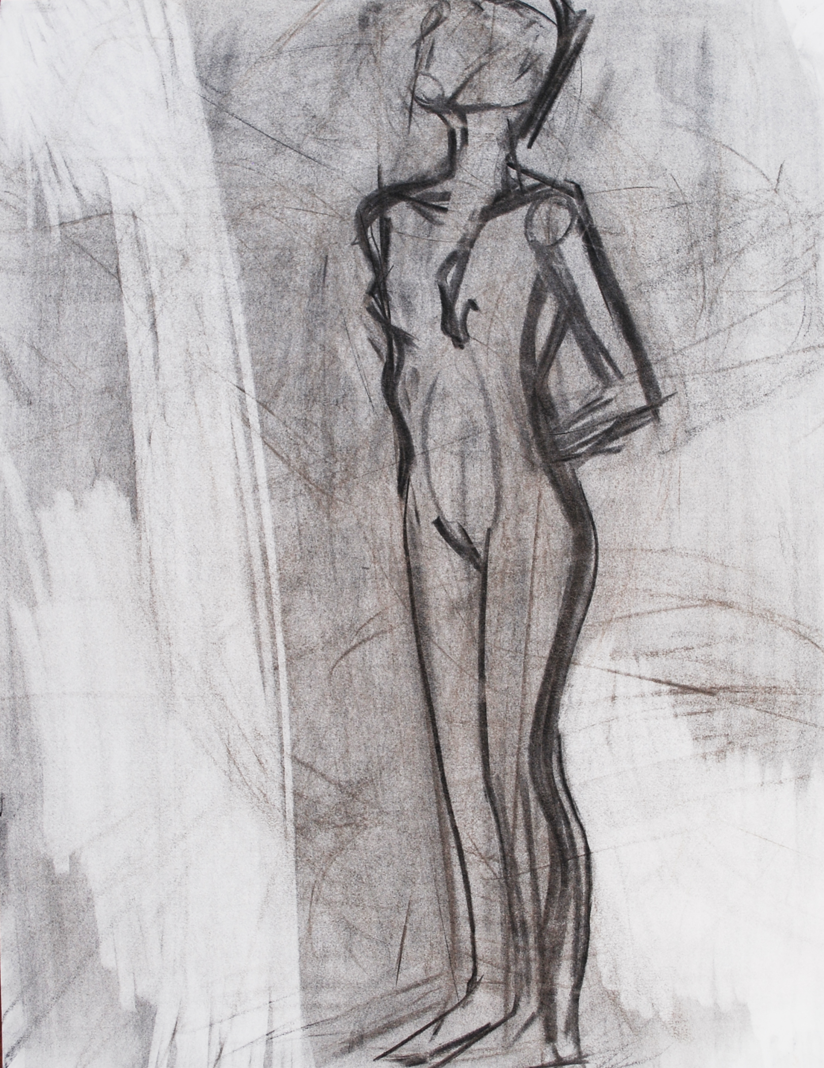 Lyles_Mandy_Charcoal on Paper_18x24_2010
