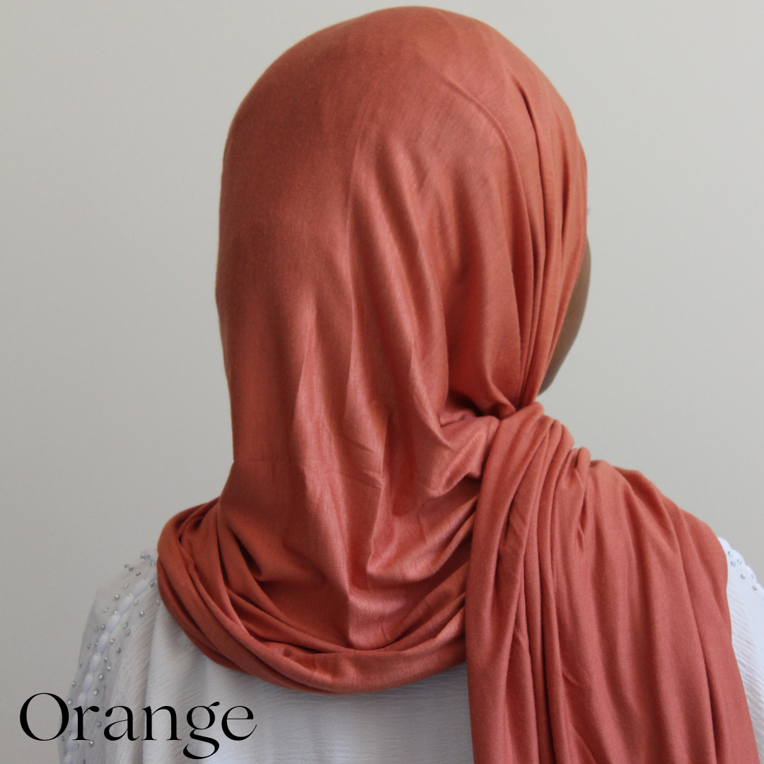 Jersey Scarf | Orange