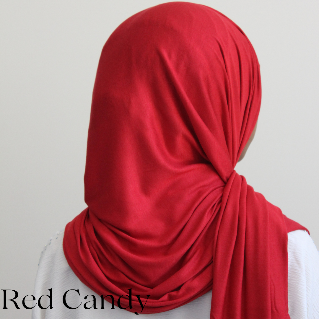 Jersey Scarf | Red Candy