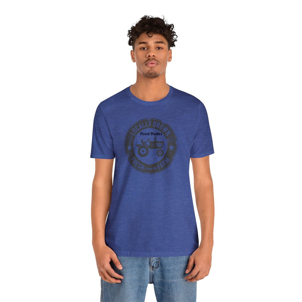 Thumbnail: Food Dudes Logo Unisex Jersey Short Sleeve Tee