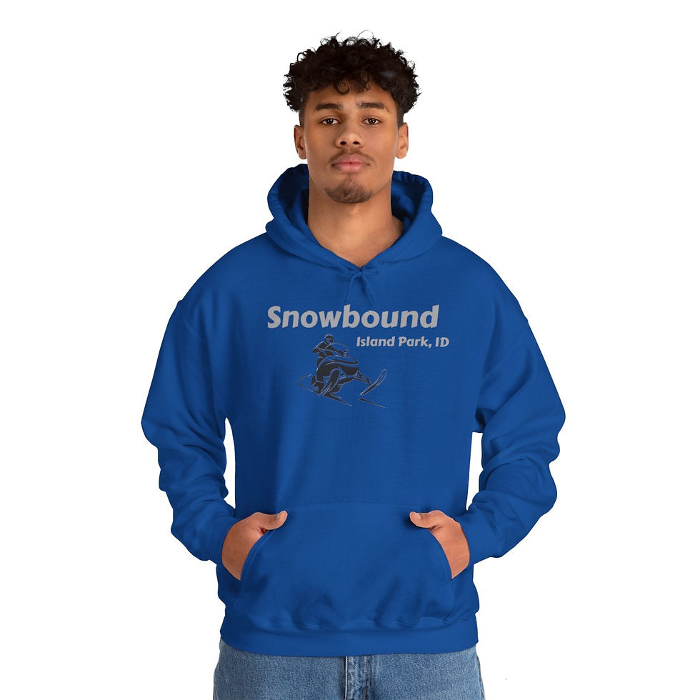 Thumbnail: "Snowbound" Unisex Heavy Blend™ Hooded Sweatshirt