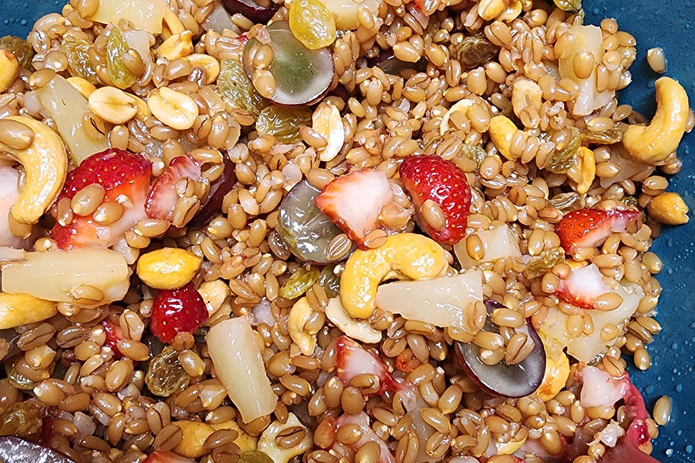 Fruity Spelt Salad