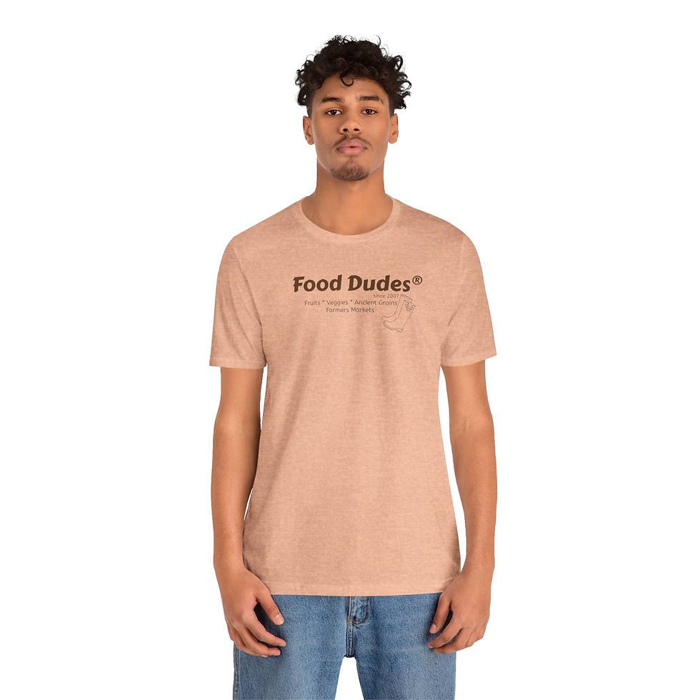 Thumbnail: Food Dudes w/ Irrigation Boots Unisex Jersey Short Sleeve Tee