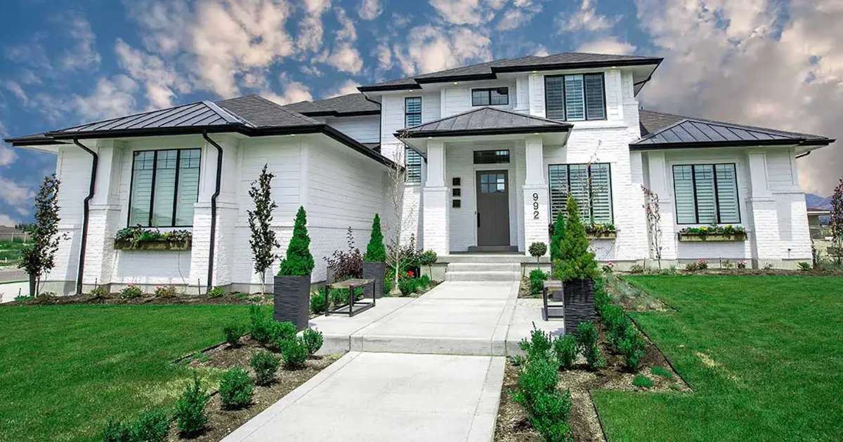 White energy efficient windows