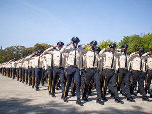 Key Dignitaries Attend Passing Out Parade at the National Police Academy