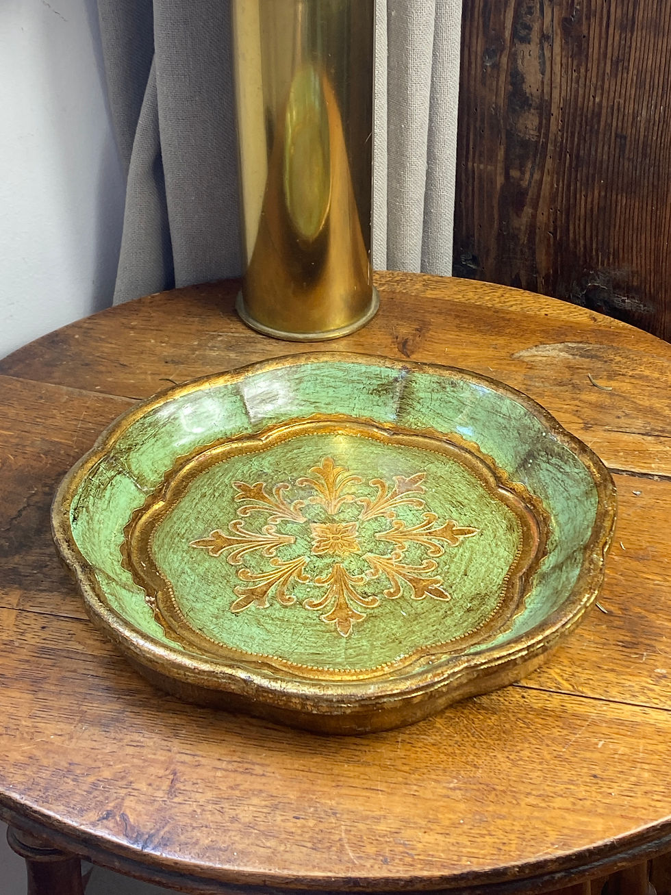 Miniature : Plateau en bois florentin