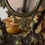 Miniature : Miroir psyché en laiton 
