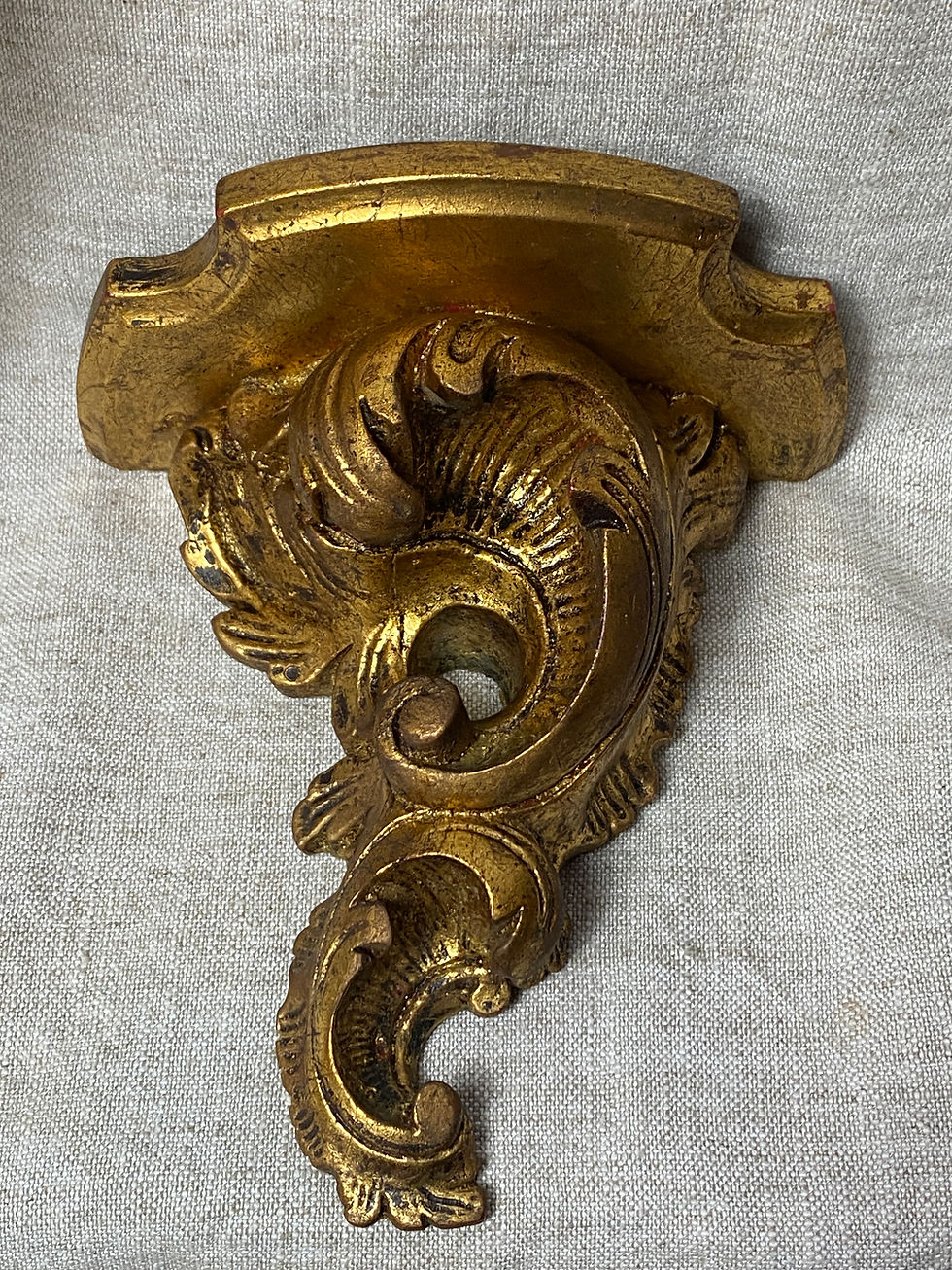 Miniature : Consoles murales en bois doré 