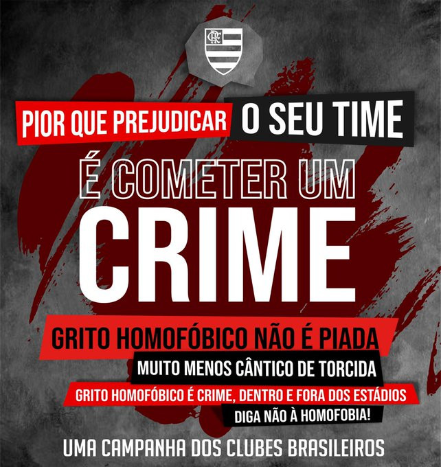 Flamengo contra homofobia