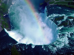 Rainbow Over Niagara Falls