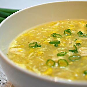 Chicken corn soup