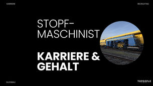 Stopfmaschinist im Gleisbau: Lohnt sich der Wechsel jetzt mehr denn je?