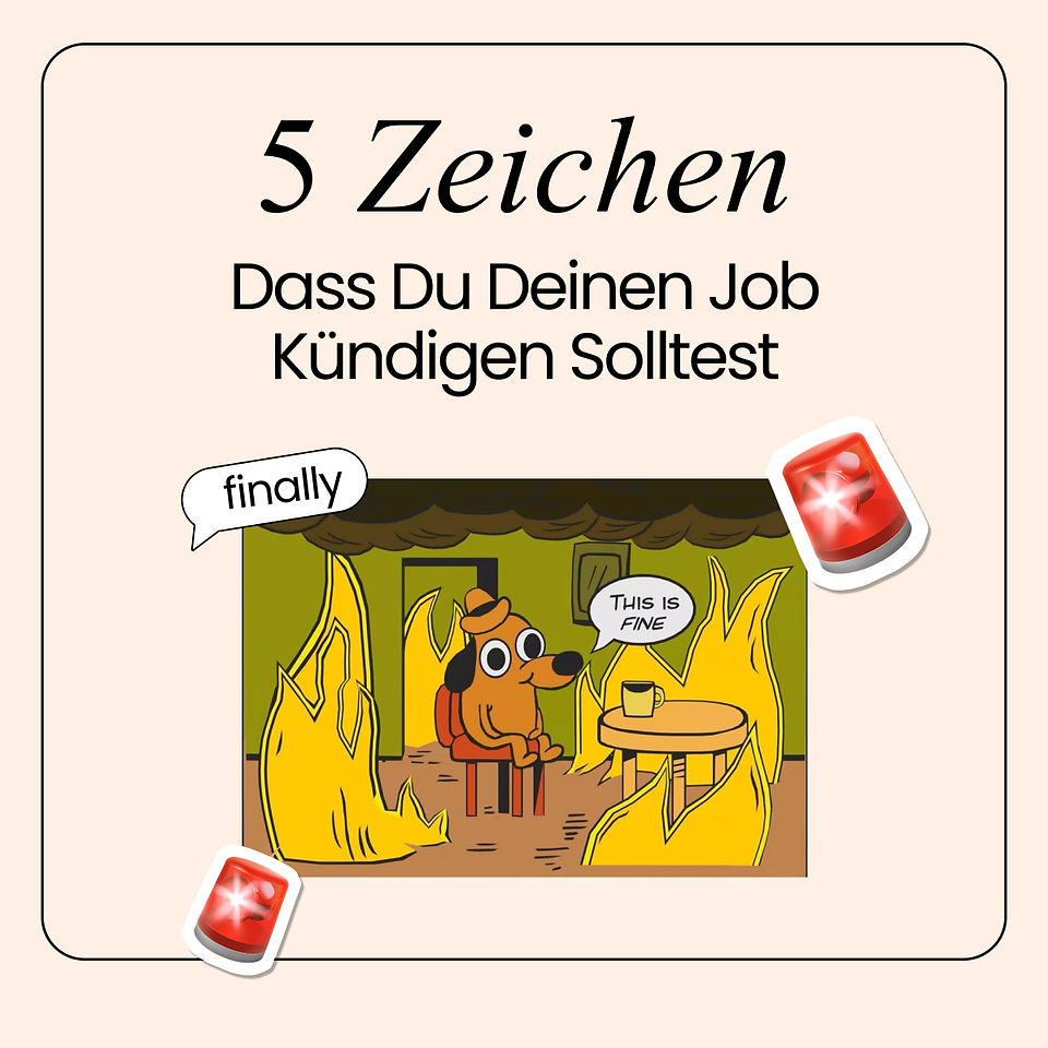 Job kündigen
