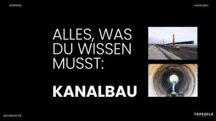 Kanalbau: Systemrelevante Jobs mit Zukunft