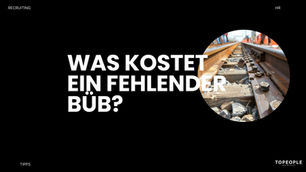 Was kostet es, einen Bauüberwacher Bahn NICHT zu finden?