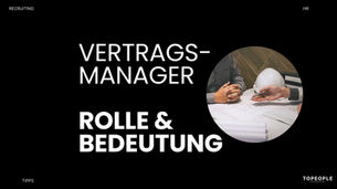 vertragsmanager jobs