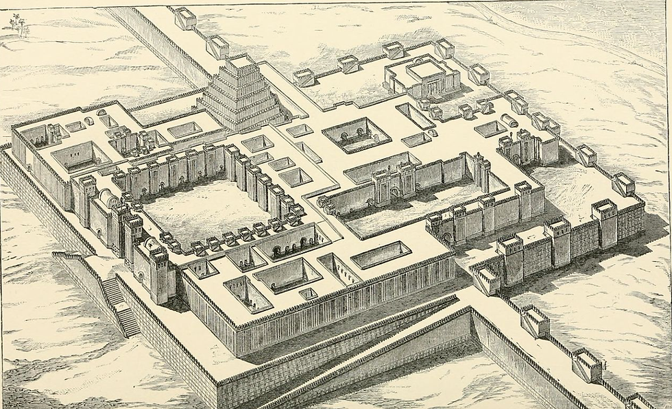 Sargon, Khorsabad, Palace, Wall, Oppert