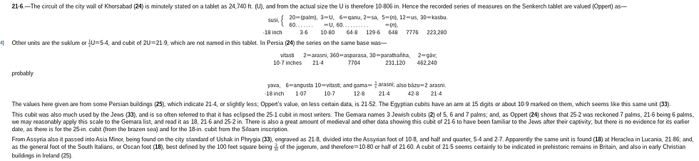 Flinders Petrie weights and measure