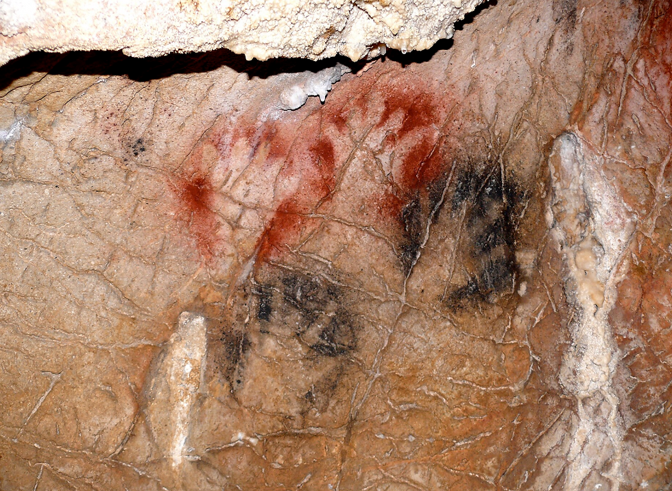 Grotte de Gargas (Aventignan) - Gravettien, photo Yoan Rumeau, France, Wikimedia Commons