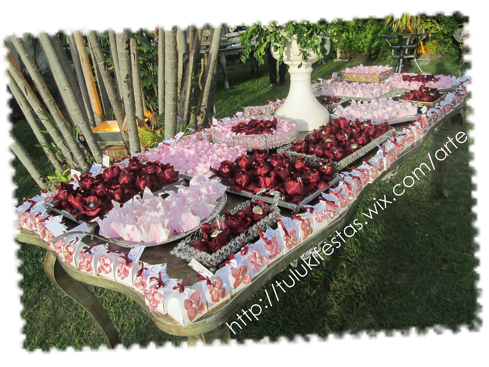 Mesa de Doces Tuluki!
