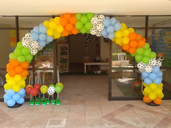 Arco de Acesso Tema Bolas