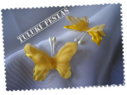 Aplique 3D Borboleta Tecido