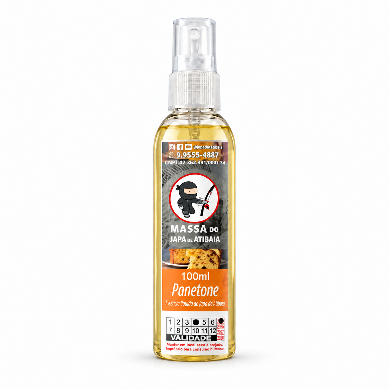Essência Líquido do Japa de Atibaia 100ml Panetone