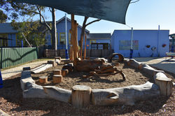 Nature Play log area