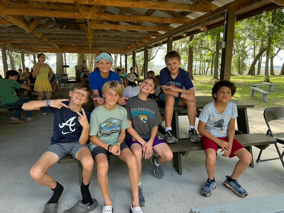 Friendship and fun at camp