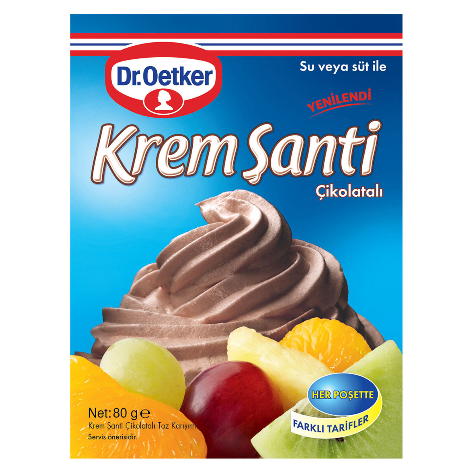 Dr.Oetker Çikolatalı Krem Şanti 77 G