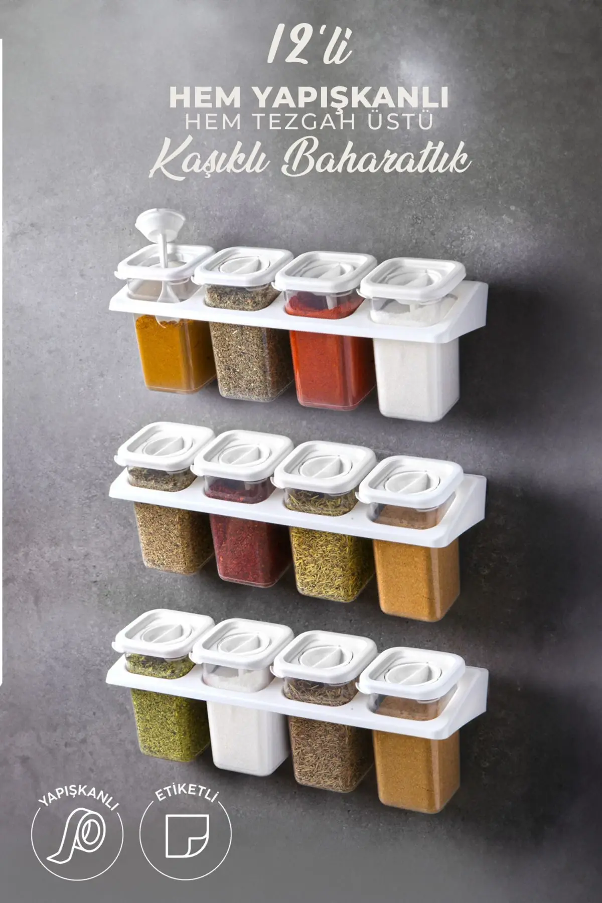 Kitchen Life Rangement à Epices - Accessoires de Cuisine