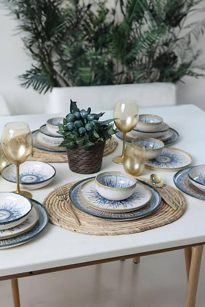 Hydra - Service de Vaisselles de 24 pièces