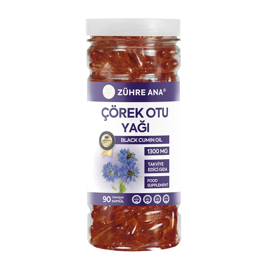 Zühre Ana Çörek Otu Yağı Softgel Kapsül