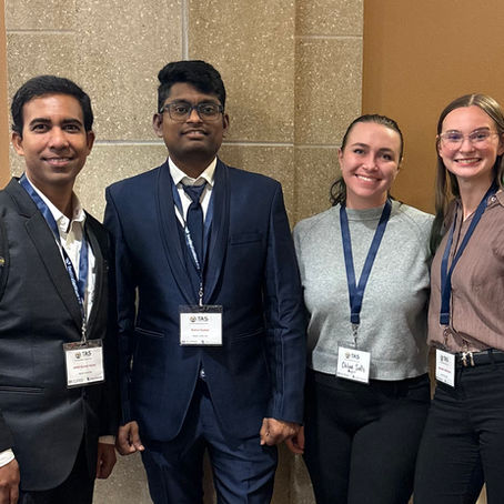 Kane lab presents at TAS!