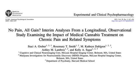 No pain, all gain Interim analyses from a longitudinal, observational study examining the 