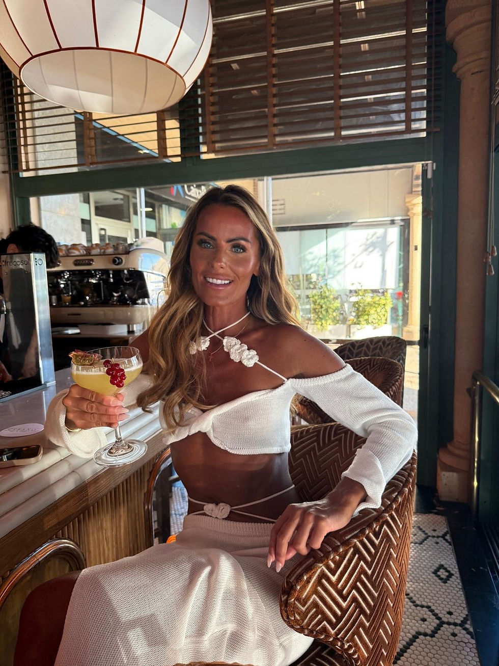 Thumbnail: Alma White Knit Crop & Maxi Skirt Co ord