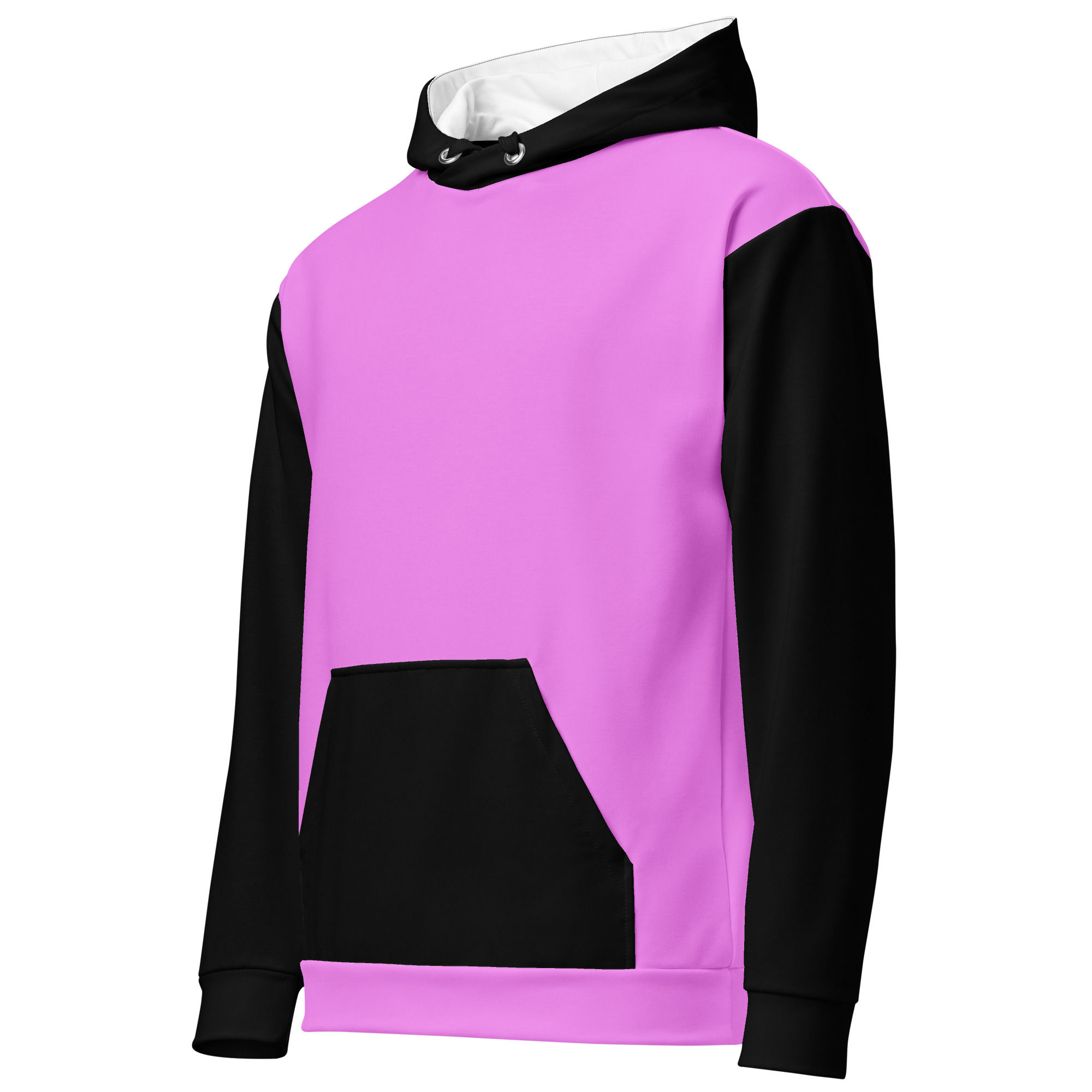 DBL8 - Active Unisex Hoodie - Rosa/svart