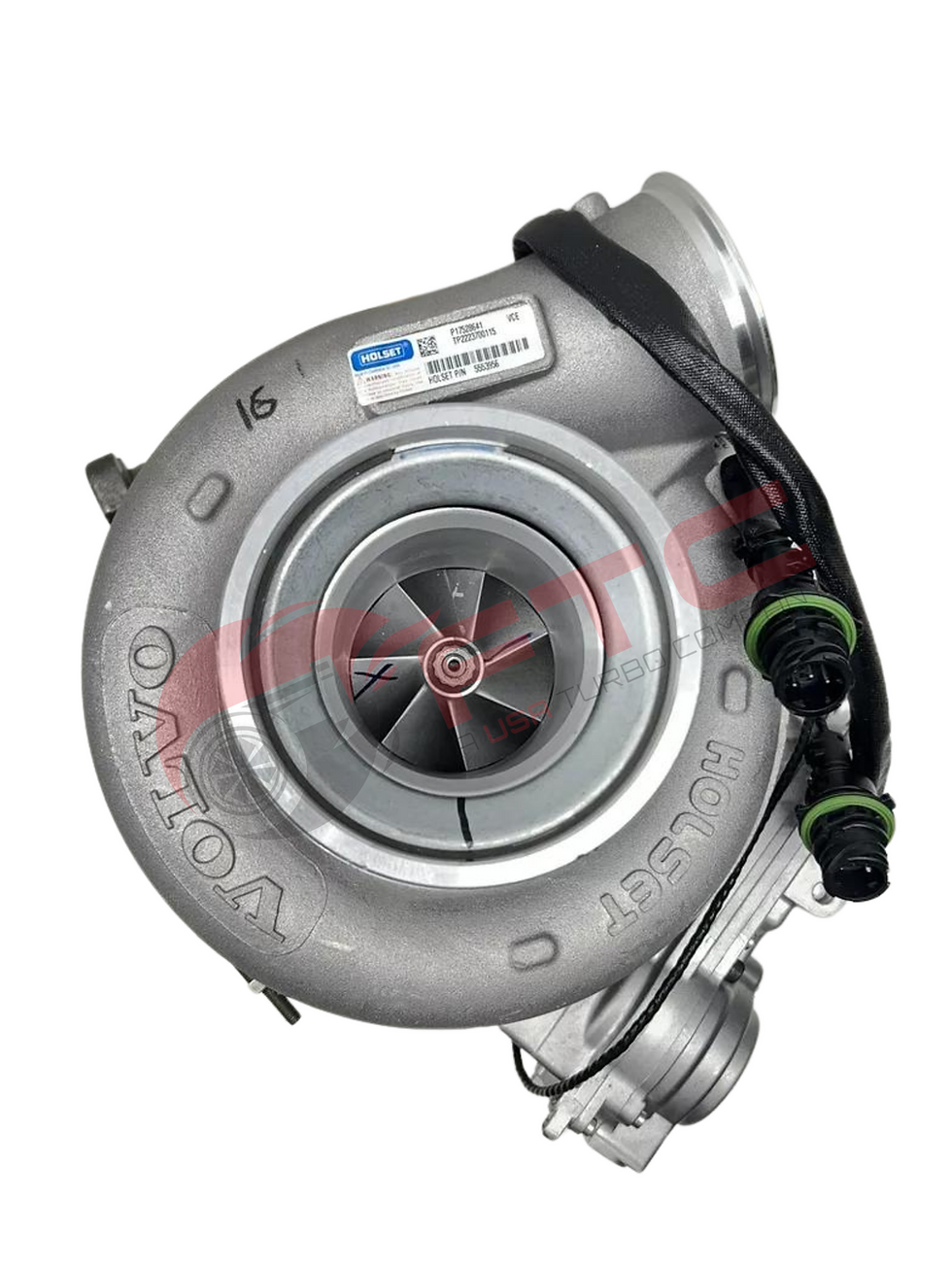 New Holset OEM He500vg He551ve Turbocharger 5553956 For Volvo D16 WITH ACTUATOR