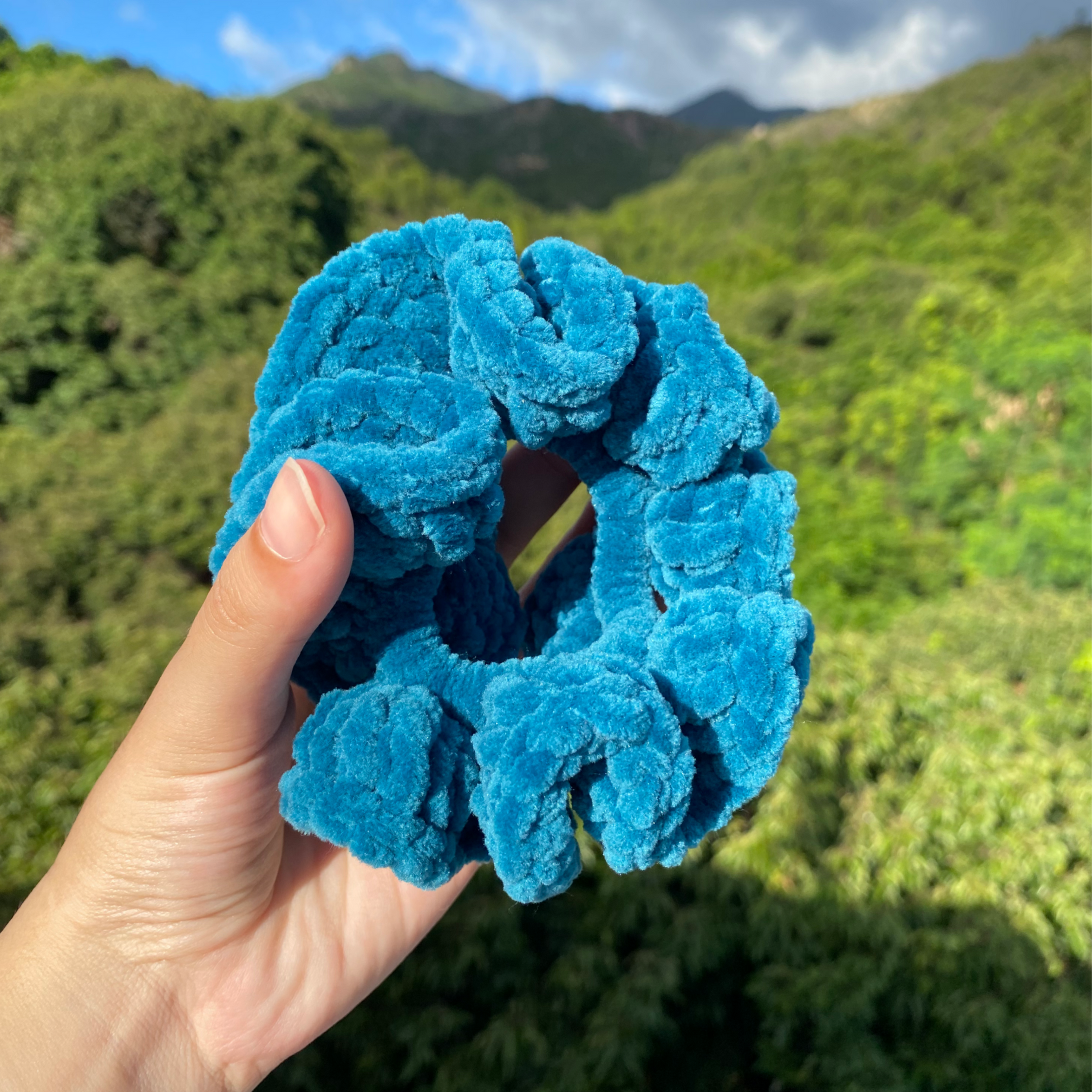 Wintergreen Scrunchies