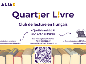 Bienvenue au club...de lecture en français de Valencia !
