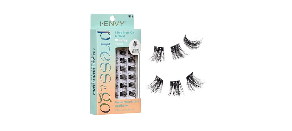 Thumbnail: i-Envy Press & Go Press-On Pre-Glued Lash Clusters