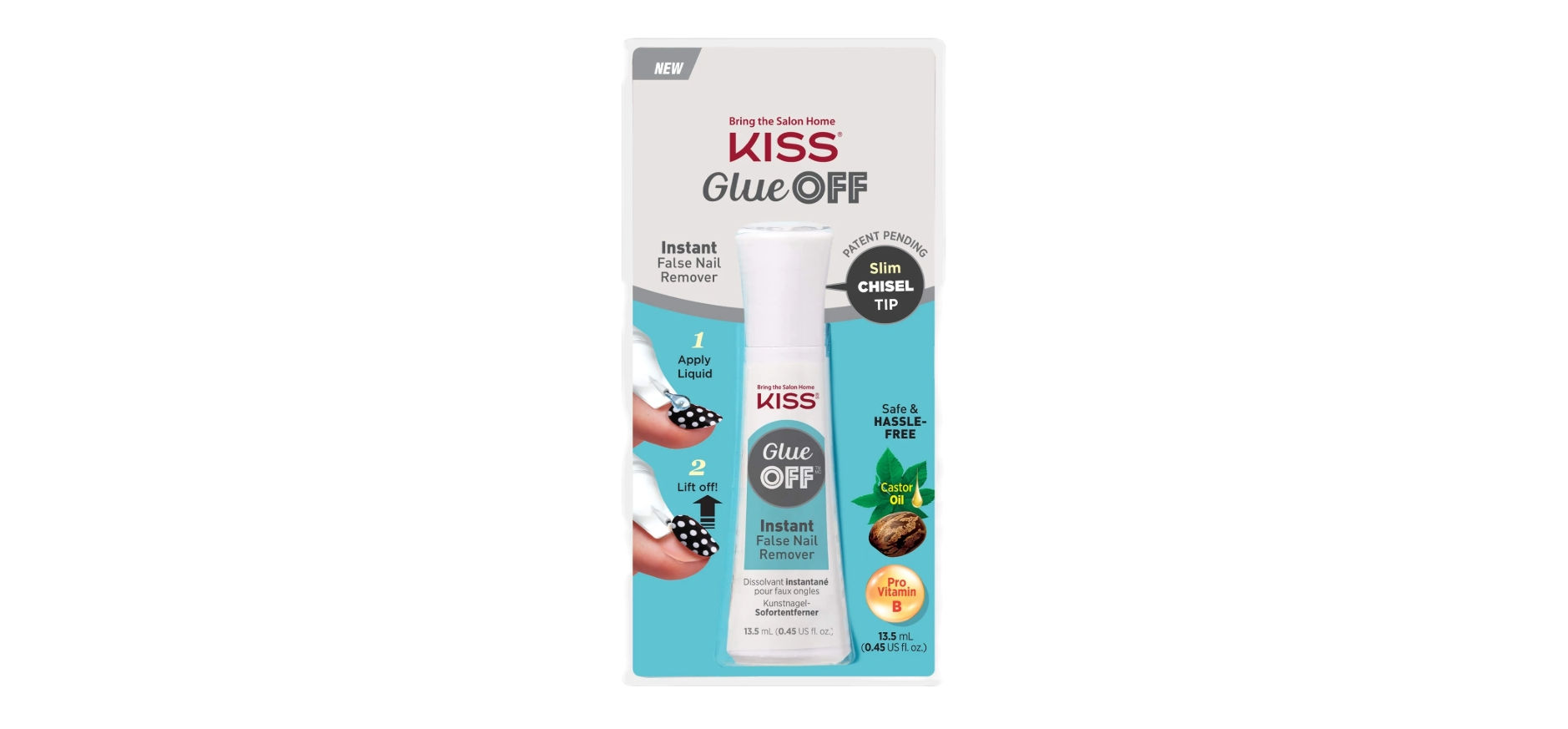 Kiss Instant Glue Off False Nail Remover